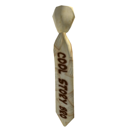 Cool Story Bro Tie - Roblox Limited