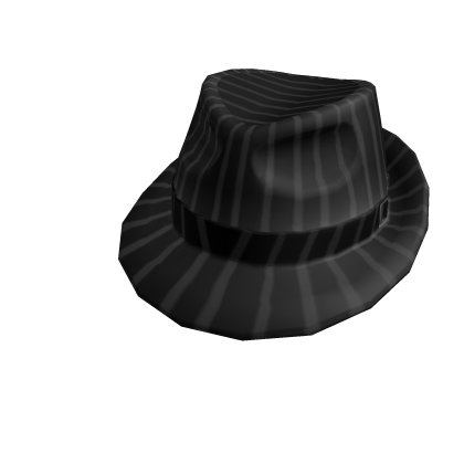 Pinstripe Fedora - Roblox Limited