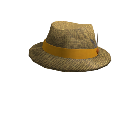 Gold Beach Time Hat - Roblox Limited
