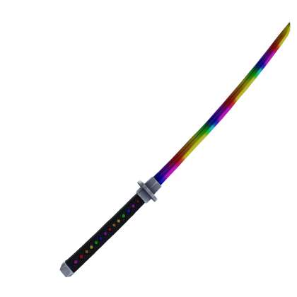 Rainbow Katana - Roblox Limited