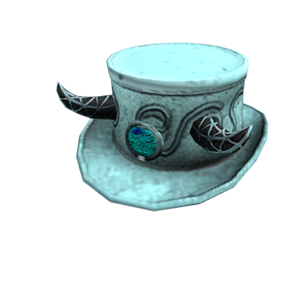 Cyan Top Hat of the Frozen North - Roblox Limited