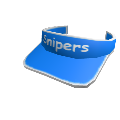 Blue Snipers Visor - Roblox Limited
