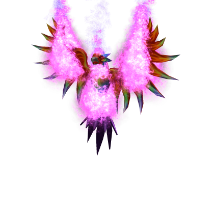 Neon Rainbow Phoenix - Roblox Limited