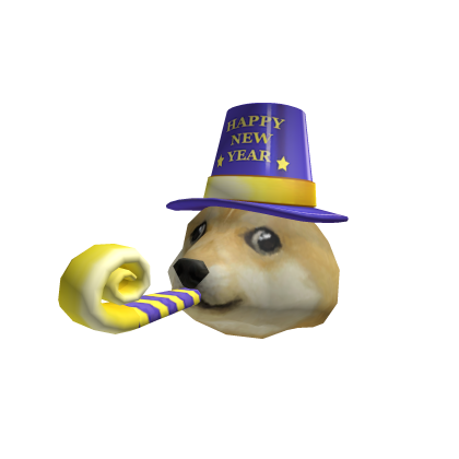 New Years Doge - Roblox Limited