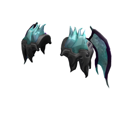 Korblox Shoulder Pauldrons - Roblox Limited