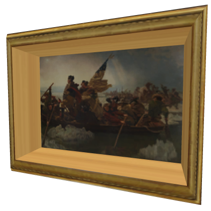 Portrait of a Hero Crossing the Delaware - Roblox Limited
