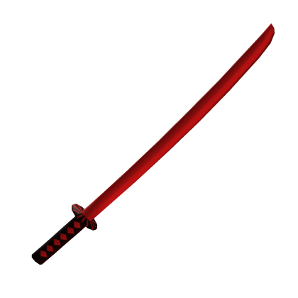 Crimson Katana of the Unsetting Sun - Roblox Limited