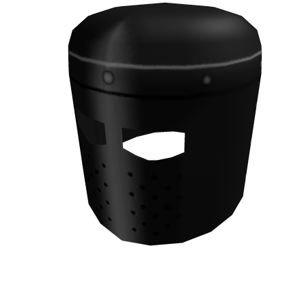 Black Knight Helmet - Roblox Limited