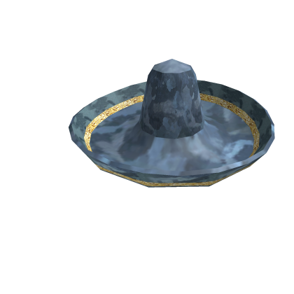 Bluesteel Sombrero - Roblox Limited