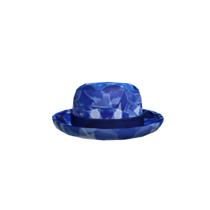 Blue Sparkle Time Bowler - Roblox Limited