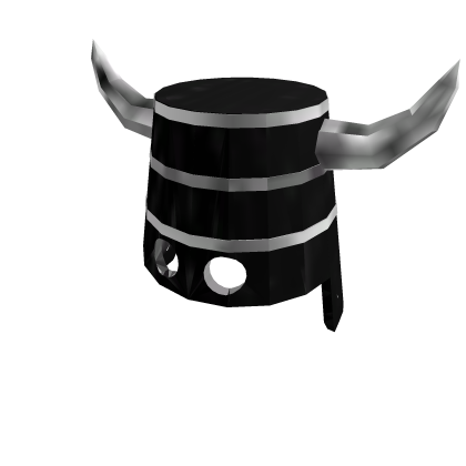 Black Iron Bucket of Ultimate Pwnage - Roblox Limited