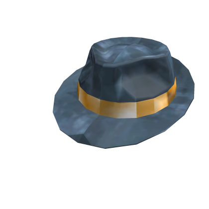 Bluesteel Fedora - Roblox Limited