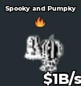 BS11620 Spooky and Pumpky Yin Yang 1B/s