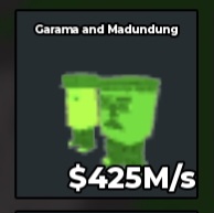 BS11625 Garama and Madundung Radioactive 425M/s