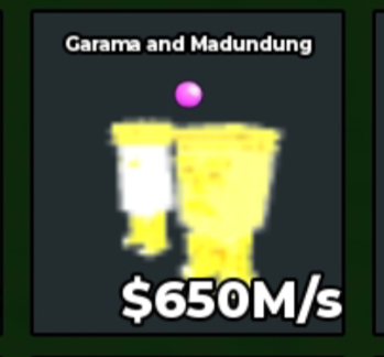 BS11630 Garama and Madundung Divine 650M/s