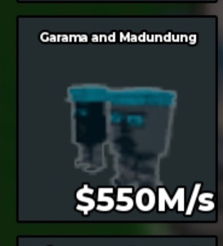 BS11631 Garama and Madundung Cyber 550M/s