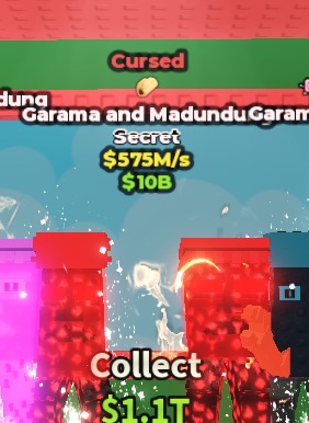 FAST RESPONSE | Cursed Garama and Madundung $575M/s ( 1 Trait ) | 1000% SAFE 🔒 #4647