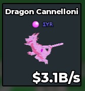 BS11656 Dragon Cannelloni Yr Trait Candy 3.1B/s