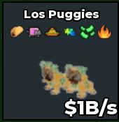 BS11667 Los Puggies 1B/s