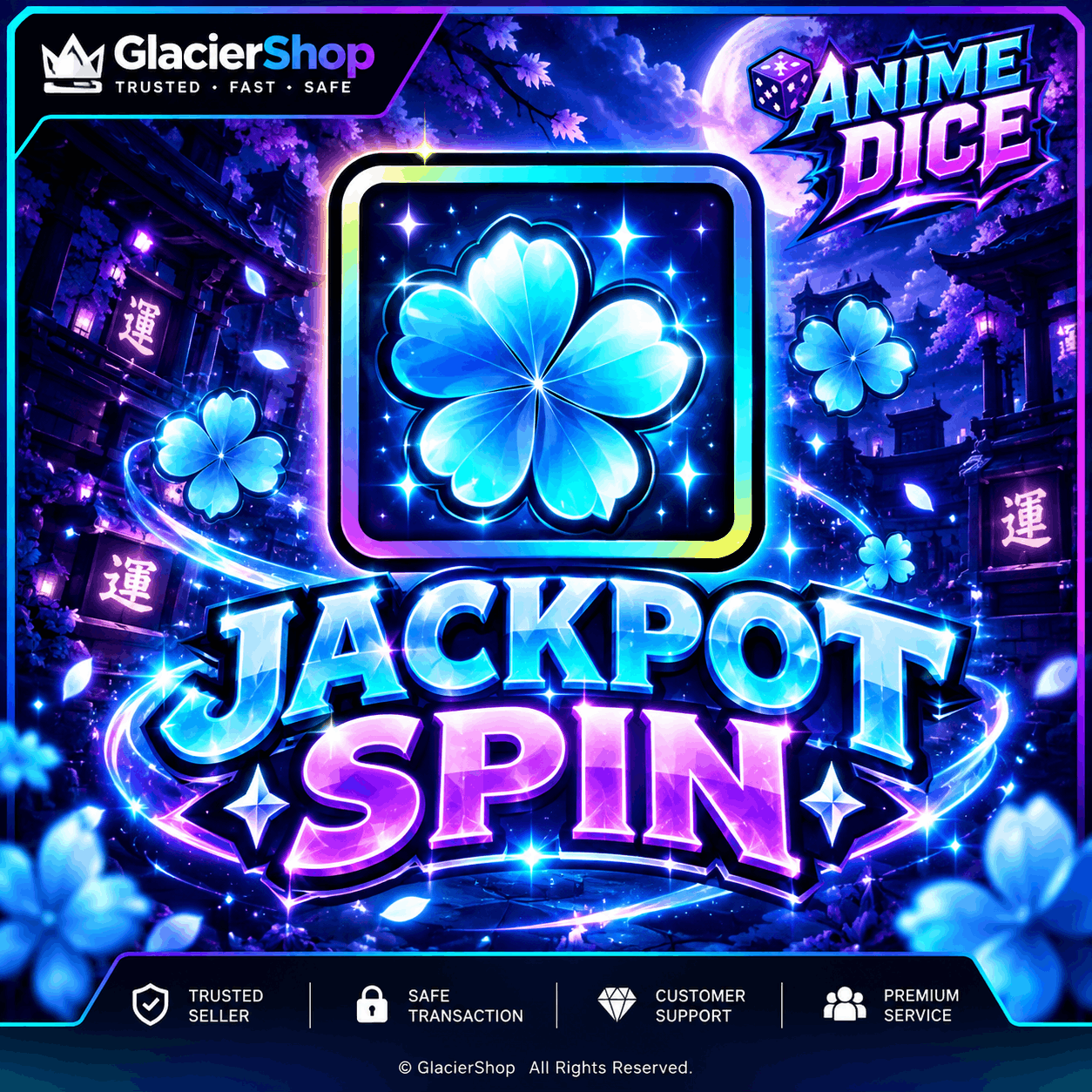 Jackpot Spin [ Anime Dice ]