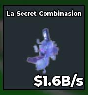 BS11674 La Secret Combinasion Crystal 1.6B/s