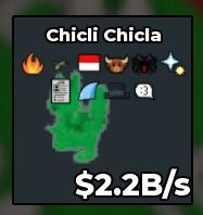 BS11688 Chicli Chicla Rainbow 2.2B/s