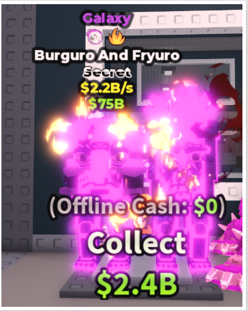 GALAXY BURGURO AND FRYURO 2.2B/S (GALACTIC + FIRE) – STEAL A BRAINROT – FAST DELIVERY & TRUSTED #A4TK7C