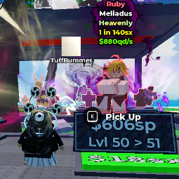 ANIME DICE | HIGH MELIADUS RAW 1 IN 140SX UNIT ( MAX TRAIT + GRADE CAN BE 6-9Sx/sec )