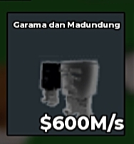 BS11703 Garama and Madundung Phantom 550M/s
