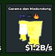 BS11704 Garama and Madundung 1yr Trait Divine 1.2B/s