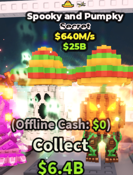 SPOOKY AND PUMPKY 640M/S (SOMBRERO + NUCLEAR) – STEAL A BRAINROT – FAST DELIVERY & TRUSTED #Q2VP5N