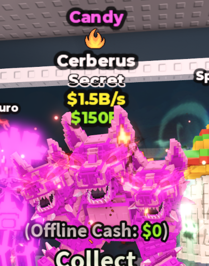 CANDY CERBERUS 1.5B/S (FIRE) – STEAL A BRAINROT – FAST DELIVERY & TRUSTED #W8QF4M