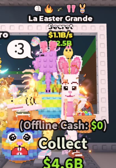 LA EASTER GRANDE 1.1B/S (BUNNY + 4 TRAITS) – STEAL A BRAINROT – FAST DELIVERY & TRUSTED #L7ZR3V