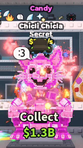 CANDY CHICLI CHICLA 1.3B/S (SPIDER + 6 TRAITS) – STEAL A BRAINROT – FAST DELIVERY & TRUSTED #K7MX4Q