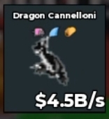 BS11715 Dragon Cannelloni Yin Yang 4.5B/s