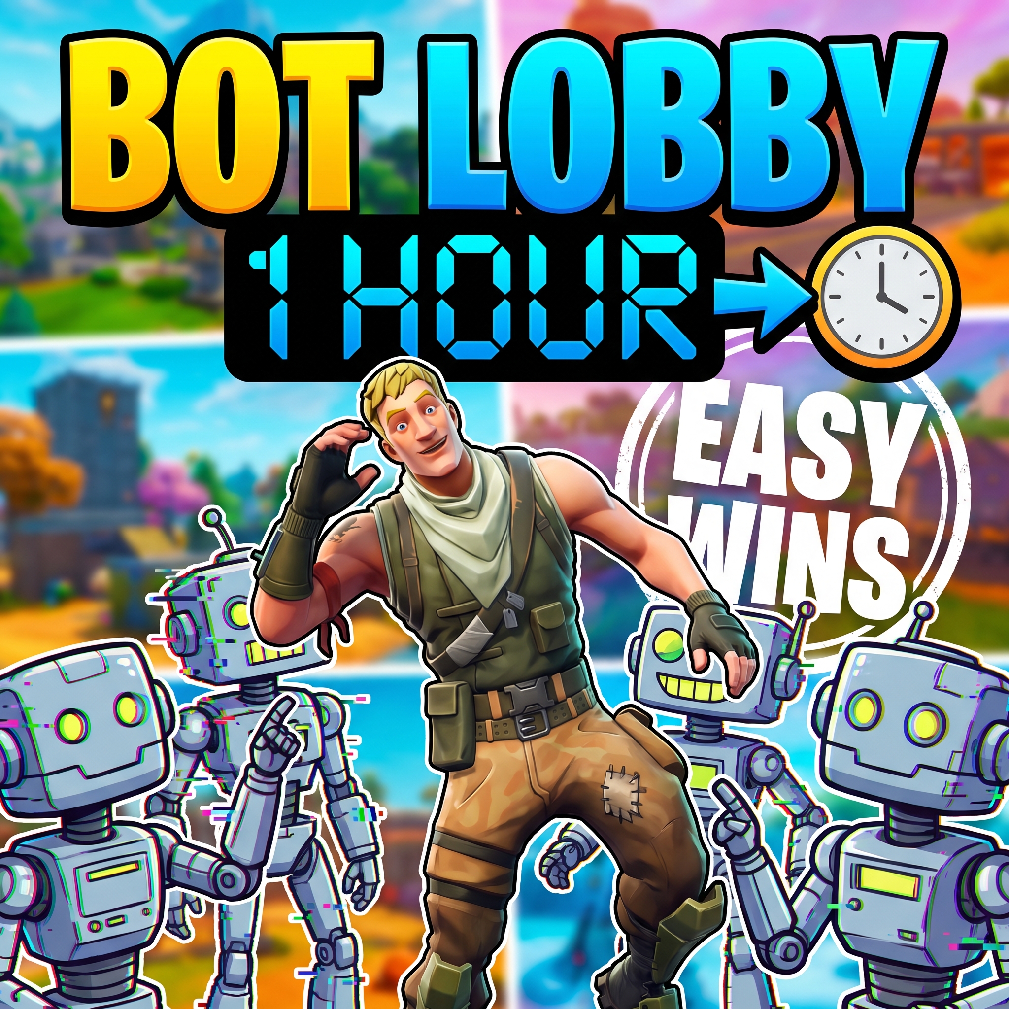⭐️ 1-HOUR PRIVATE FORTNITE BOT LOBBIES – ZERO RISK 🏆 MAXIMUM REWARDS! 🔹 Fast Delivery 🔹