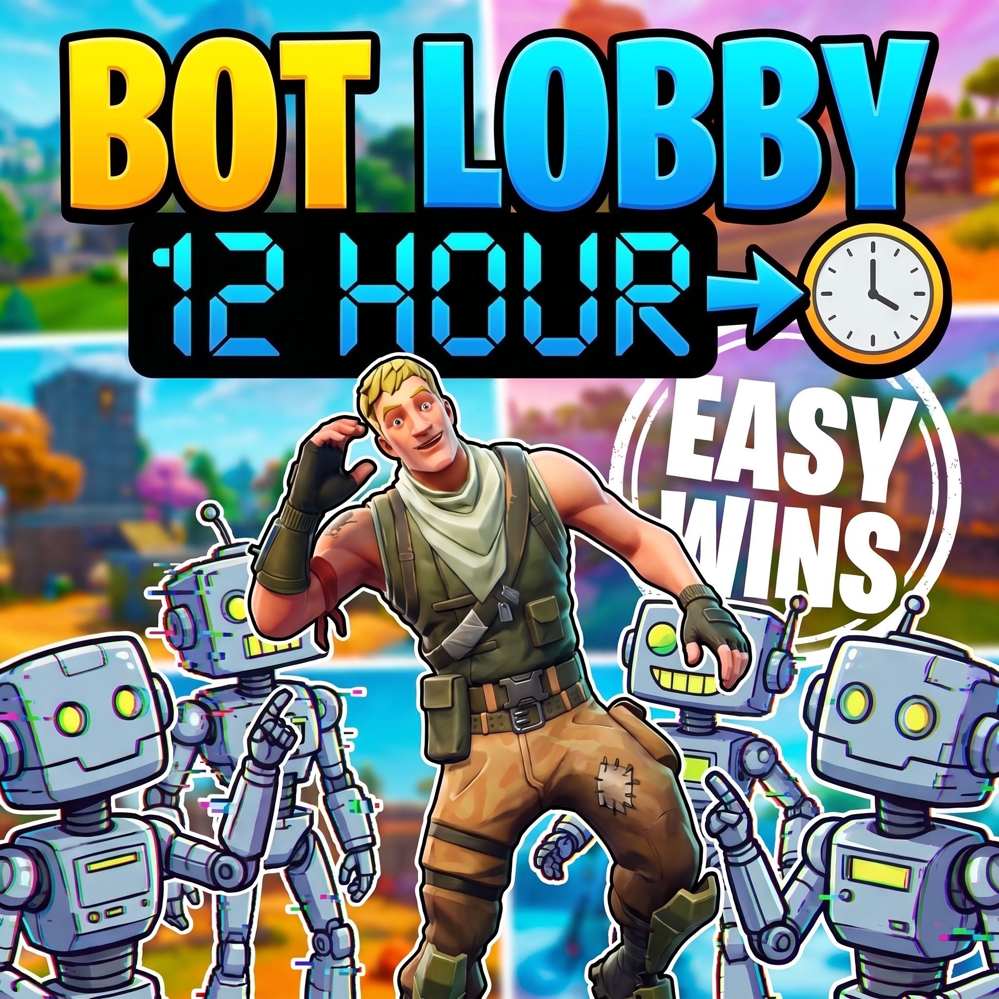 ⭐️ 12-HOUR PRIVATE FORTNITE BOT LOBBIES – ZERO RISK 🏆 MAXIMUM REWARDS! 🔹 Fast Delivery 🔹