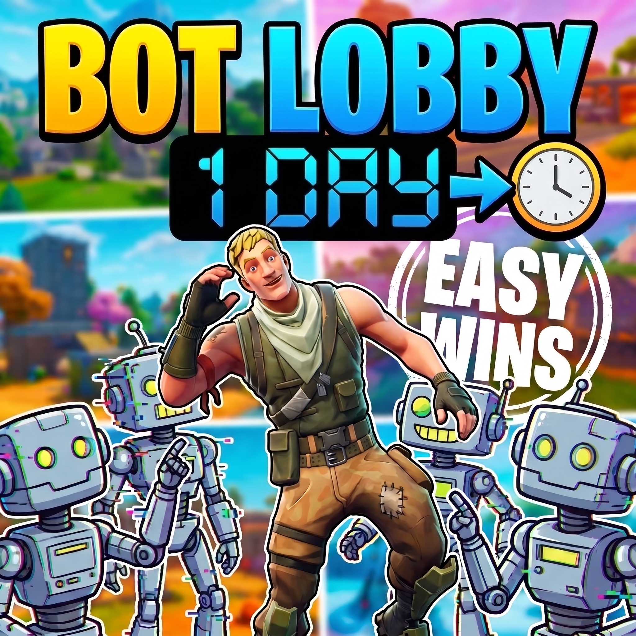 ⭐️ 1-DAY PRIVATE FORTNITE BOT LOBBIES – ZERO RISK 🏆 MAXIMUM REWARDS! 🔹 Fast Delivery 🔹