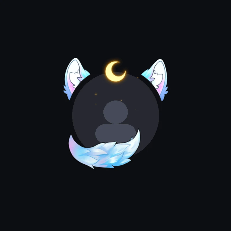 Discord Lunar Wolf Avatar Decoration 🎁 | Gift Link | Instant & Safe