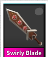 SWIRLY BLADE - MURDER MYSTERY 2 - FAST DELIVERY & TRUSTED