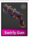 SWIRLY GUN - MURDER MYSTERY 2 - FAST DELIVERY & TRUSTED