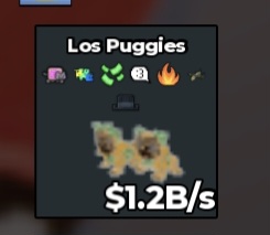 BS11721 Los Puggies 1B/s