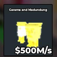 BS11724 Garama and Madundung Divine 500M/s