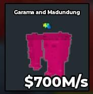 BS11725 Garama and Madundung Rainbow 700M/s