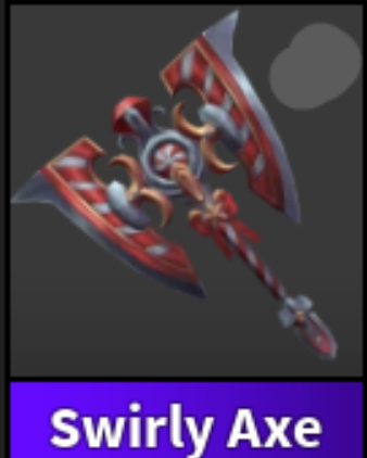 SWIRLY AXE - MURDER MYSTERY 2 - FAST DELIVERY & TRUSTED