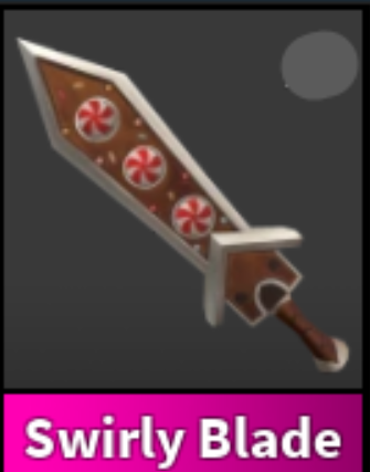 SWIRLY BLADE - MURDER MYSTERY 2 - FAST DELIVERY & TRUSTED