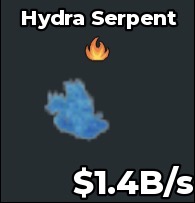 BS11753 Hydra Serpent Diamond 1.4B/s