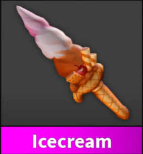 Icecream - Ice Cream - MM2 - Murder Mystery 2 - Roblox