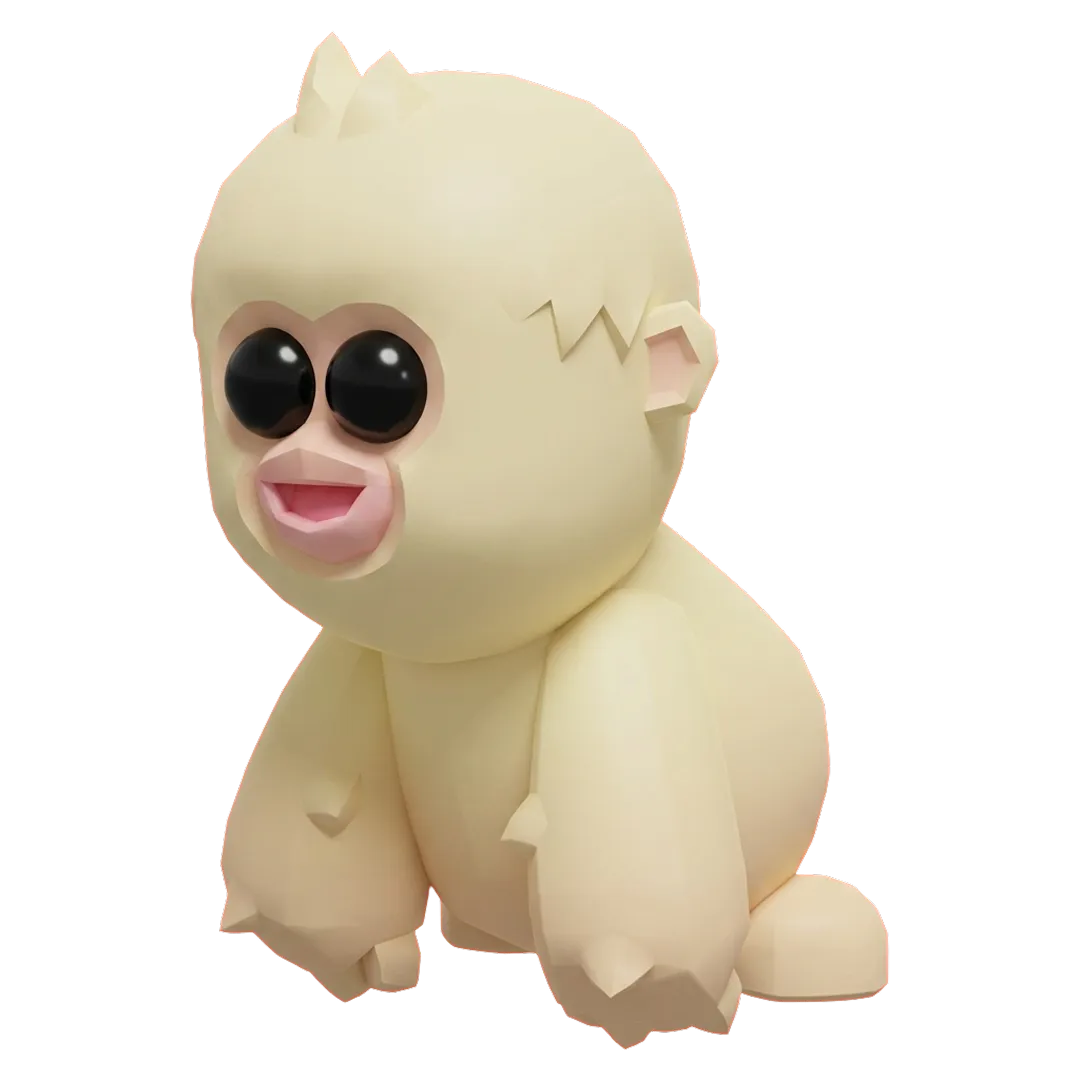 R Snow Monkey