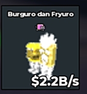 BS11791 Burguro and Fryuro Divine 2.2B/s